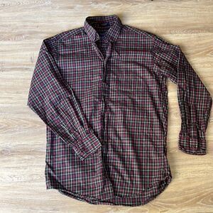 𝅺CLUB Room by Charter Club Long Sleeved Collared Button Down Shirt.  Size 15